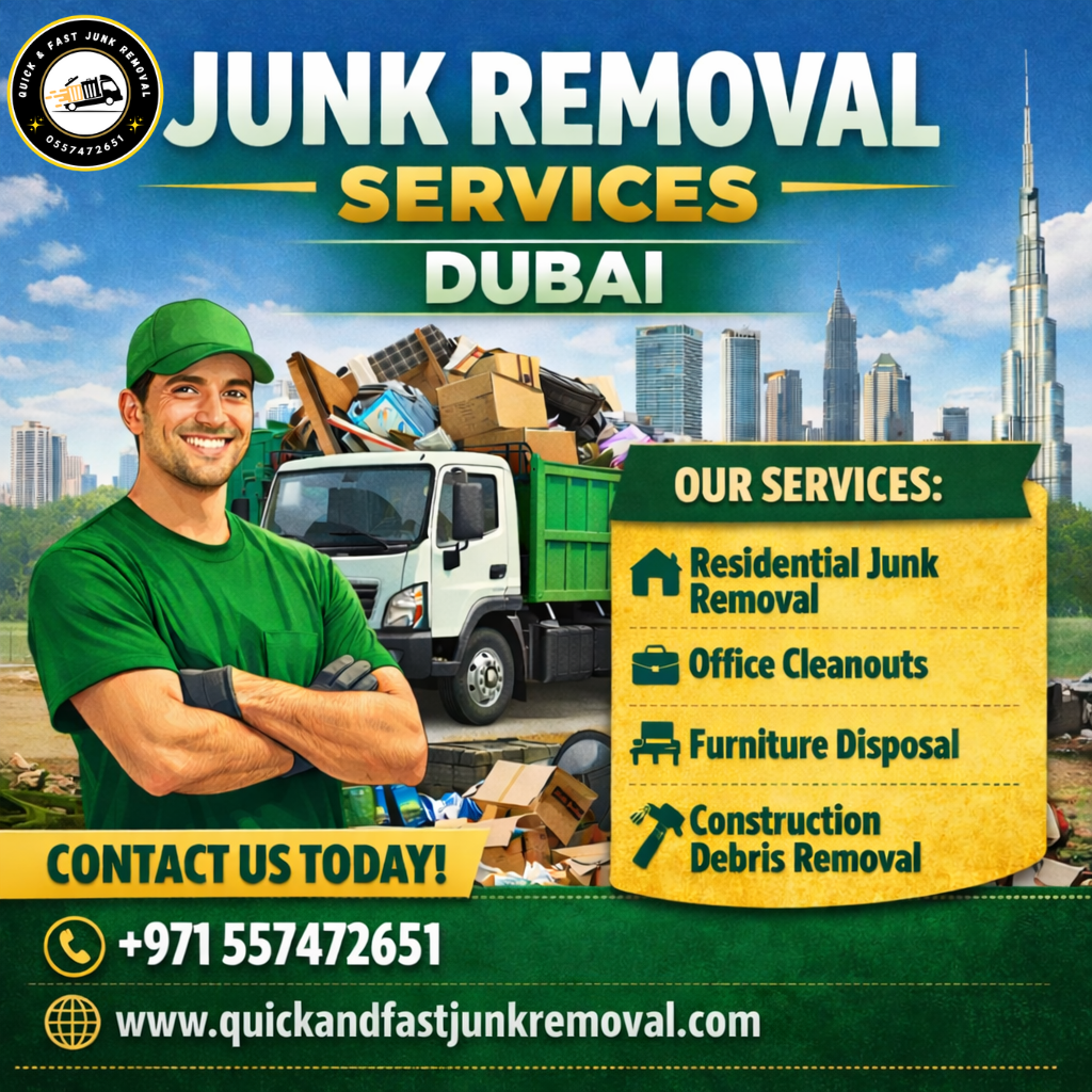 Junk Removal Services Dubai +971557472651 junk removal services dubai