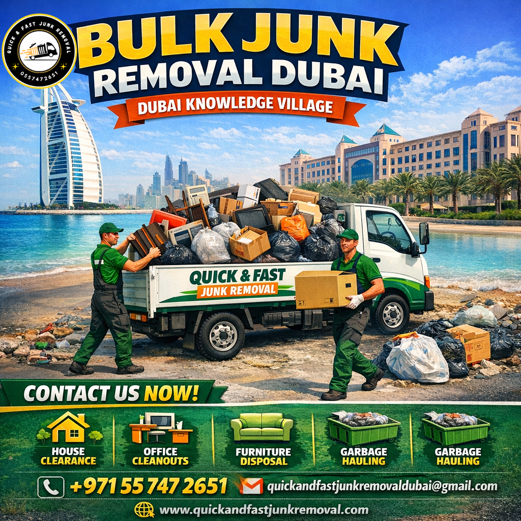 bulk junk removal dubai dubai knowledge village