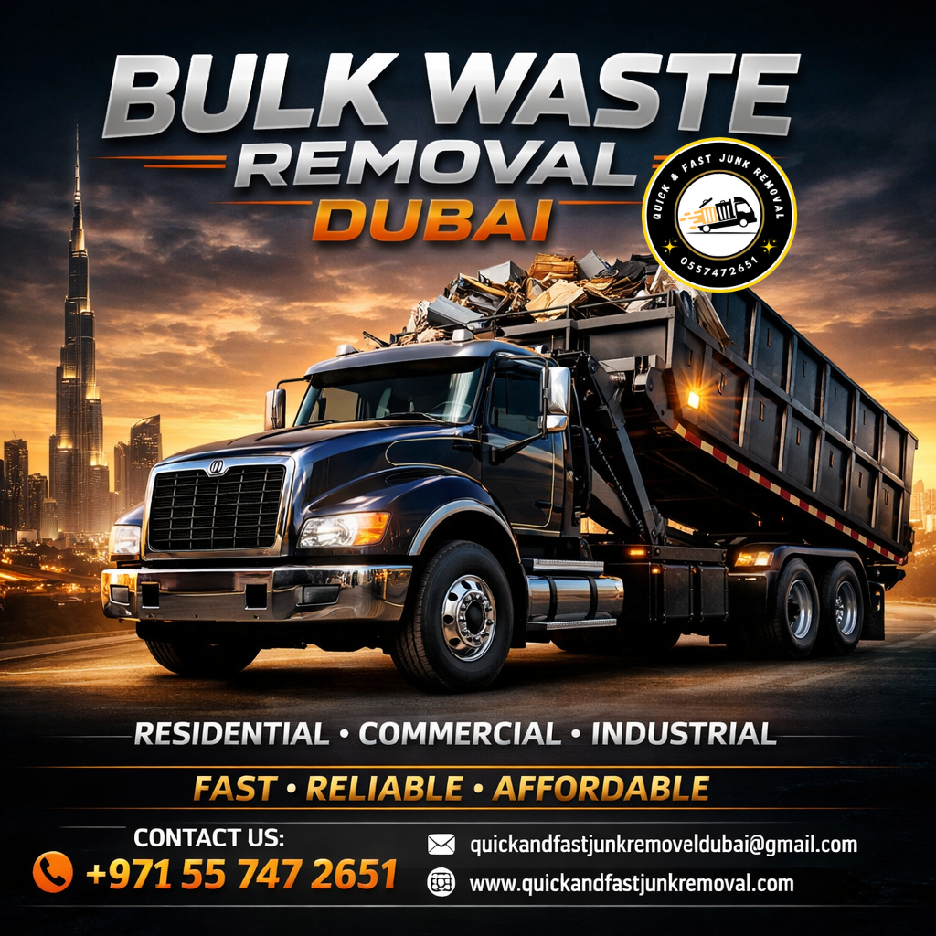 bulk waste removal dubai