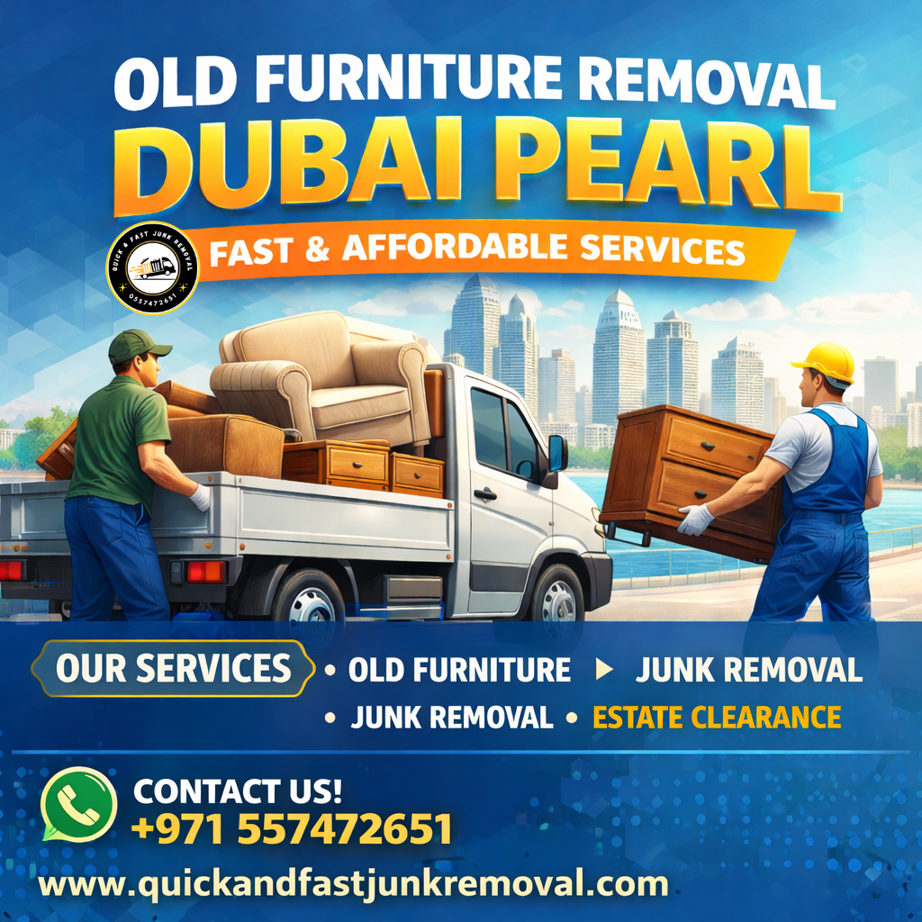 old furniture removal dubai pearl