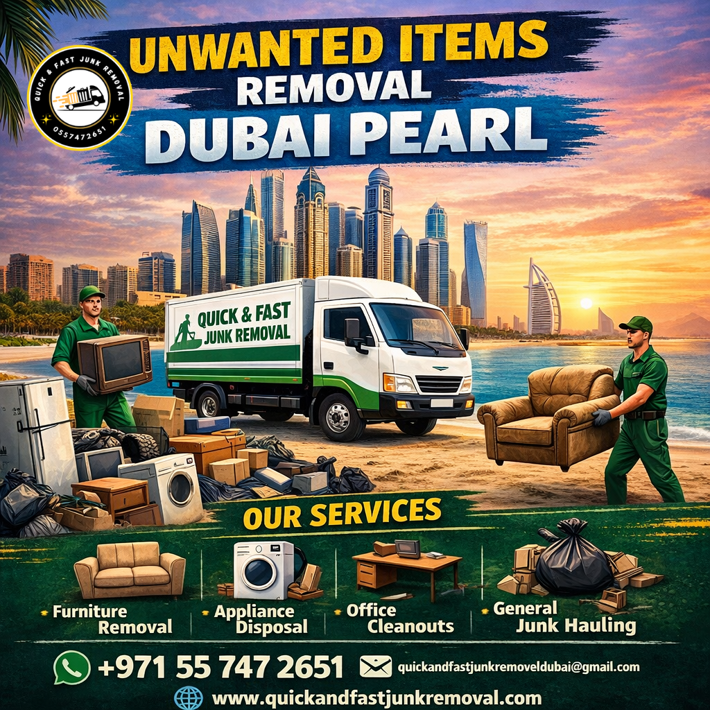 unwanted items removal dubai pearl