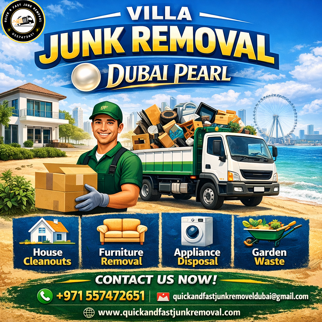 villa junk removal dubai pearl