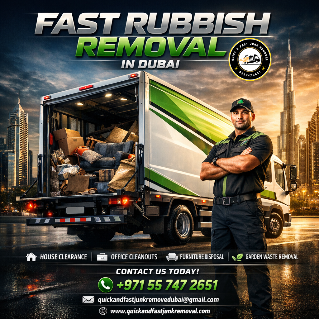 fast rubbish removal in dubai