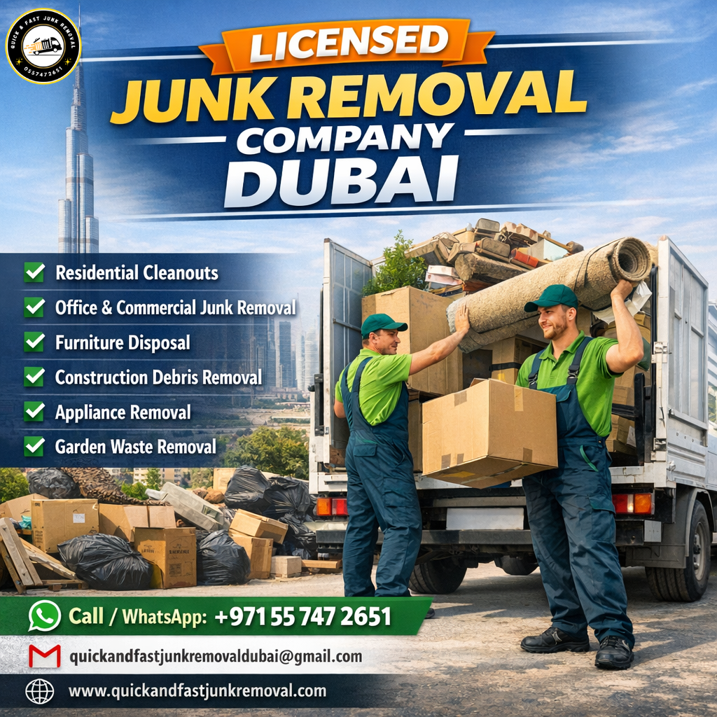 Licensed Junk Removal Company Dubai licensed junk removal company dubai