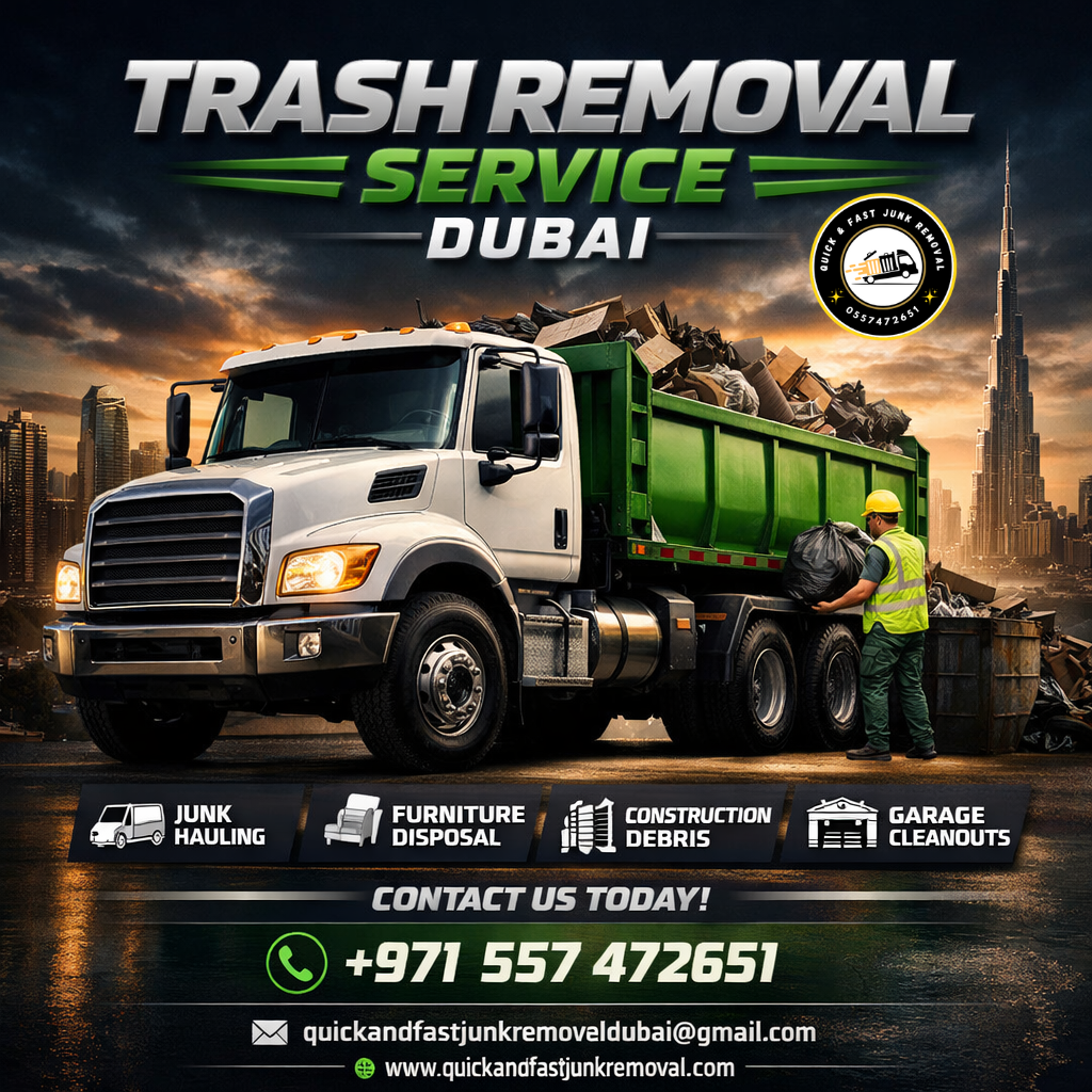 trash removal service dubai