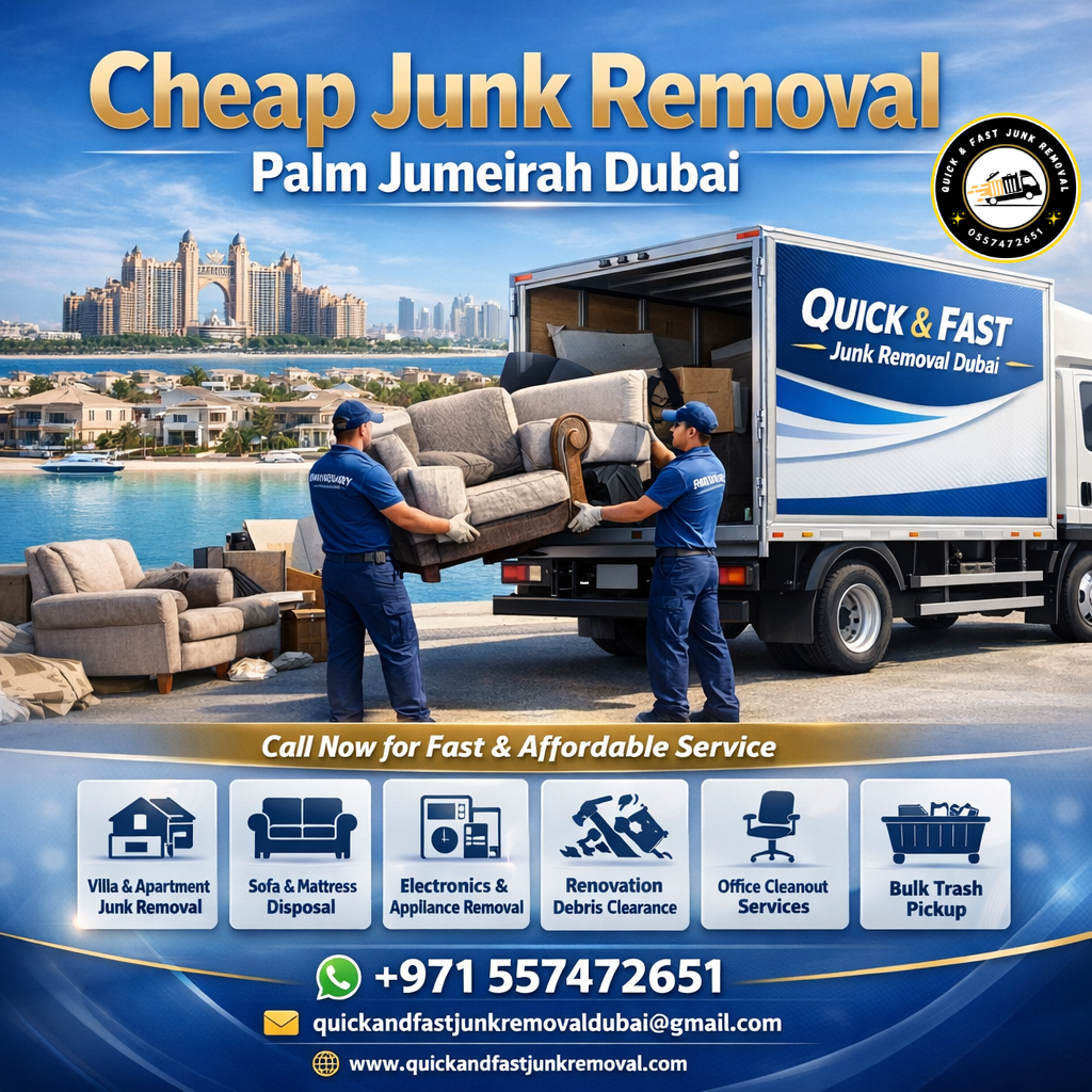 cheap junk removal palm jumeirah dubai