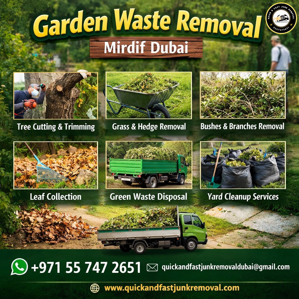Garden waste removal Mirdif Dubai garden waste removal mirdif dubai