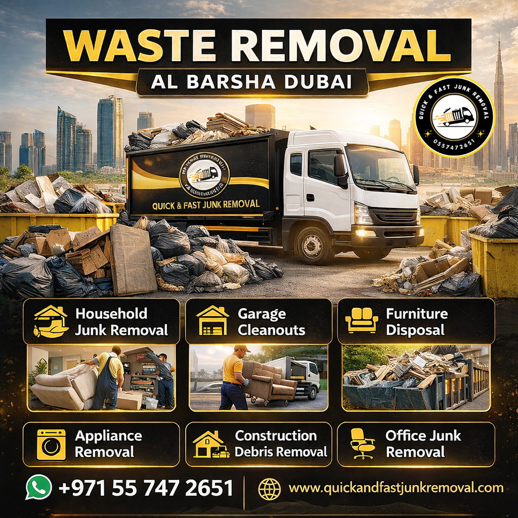 Waste Removal Al Barsha Dubai waste removal al barsha dubai