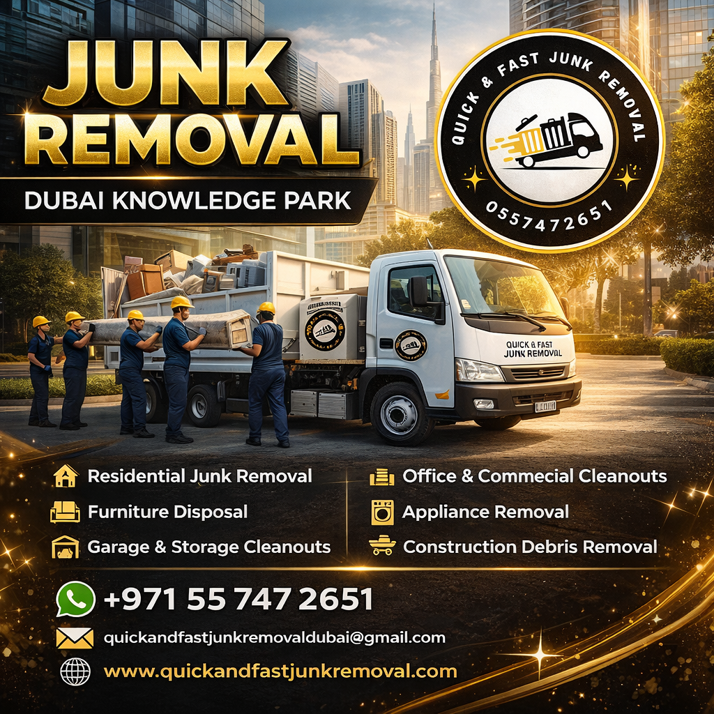 junk removal dubai knowledge park