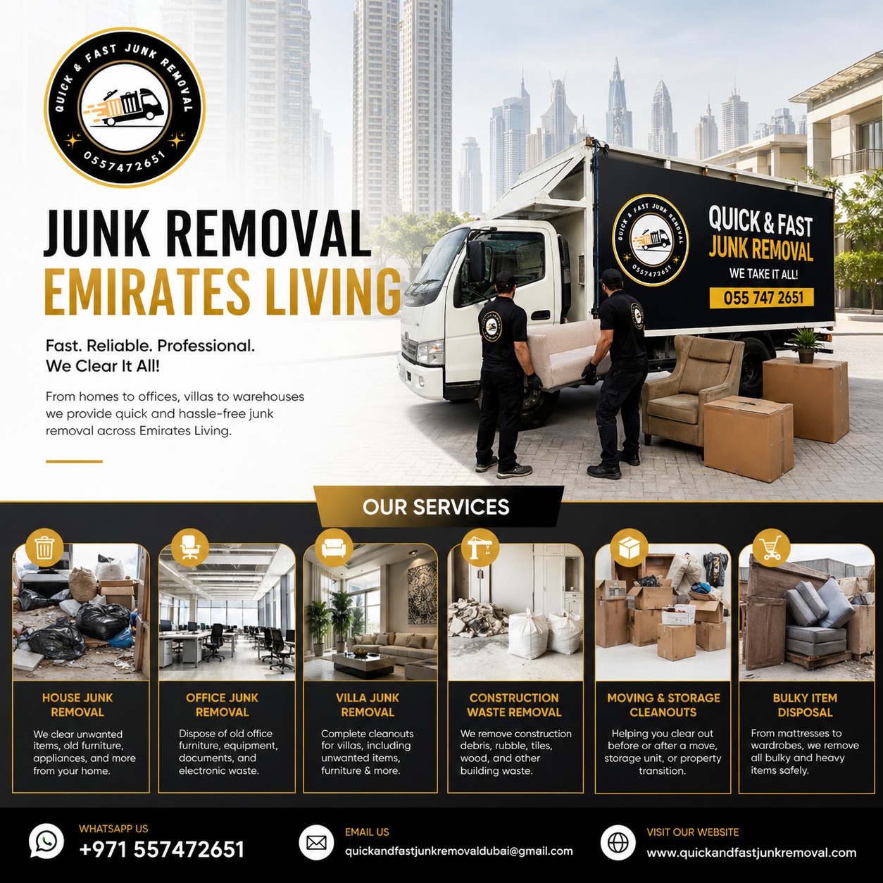Junk Removal Emirates Living junk removal emirates living