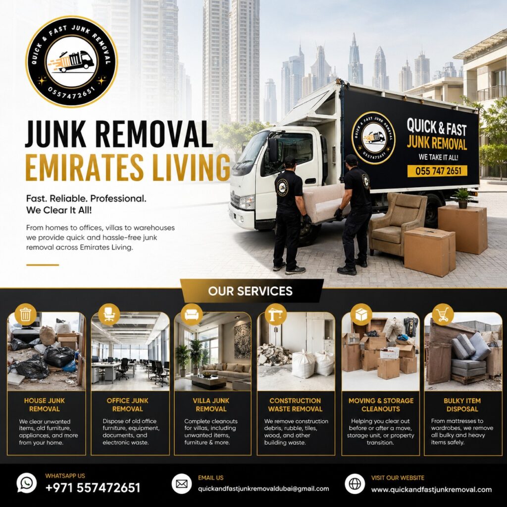 Junk Removal Emirates Living junk removal emirates living