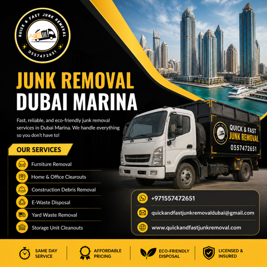 Junk Removal Dubai Marina Junk Removal Dubai Marina