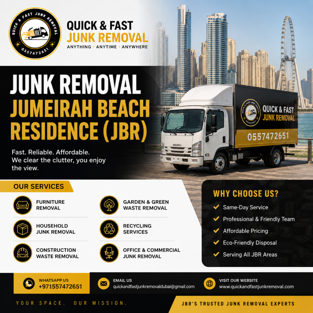 Junk Removal Jumeirah Beach Residence (JBR) Junk Removal Jumeirah Beach Residence (JBR)