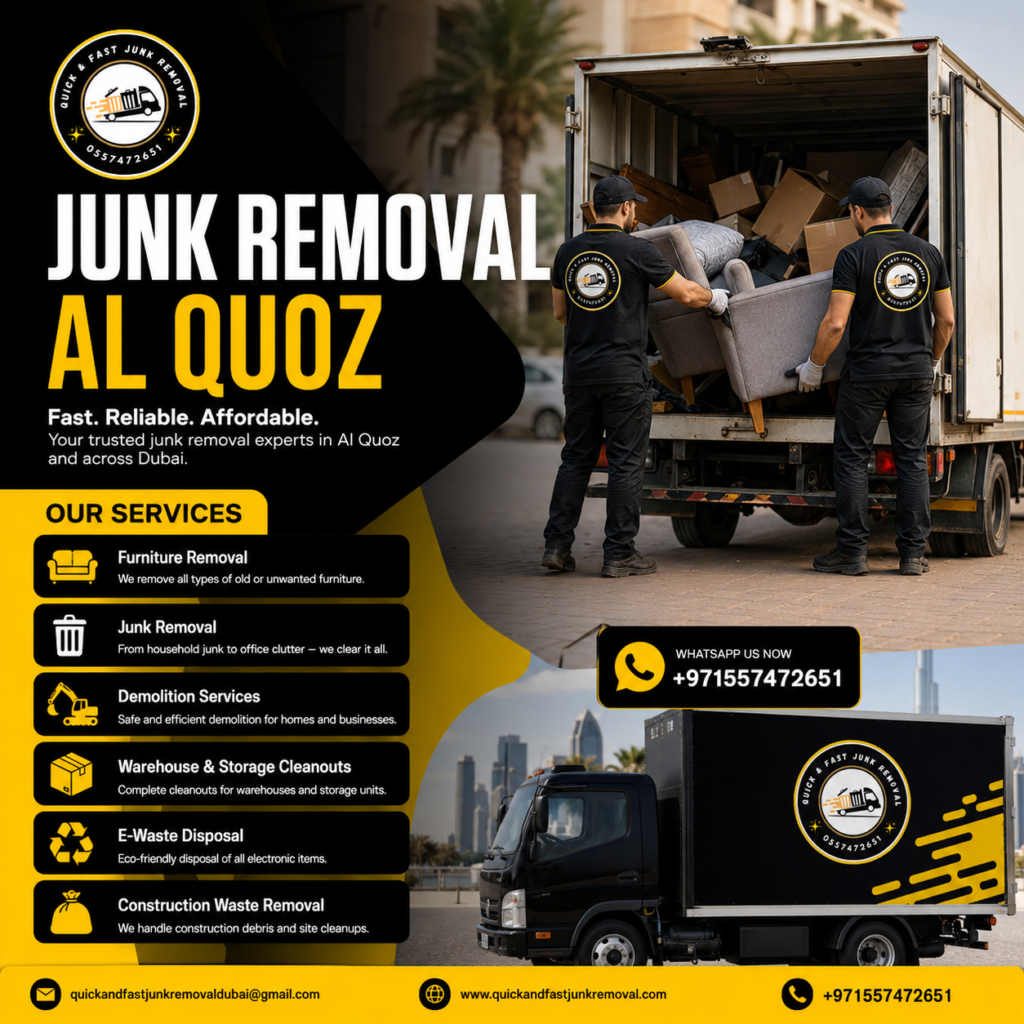 junk removal al quoz