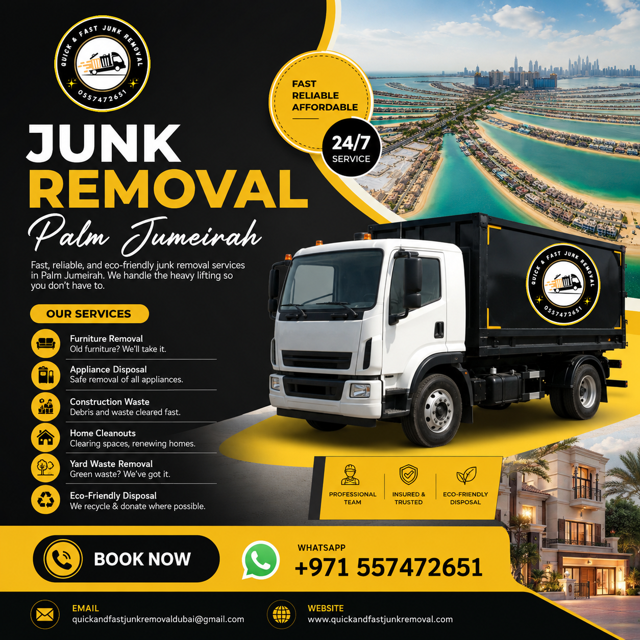 junk removal palm jumeirah