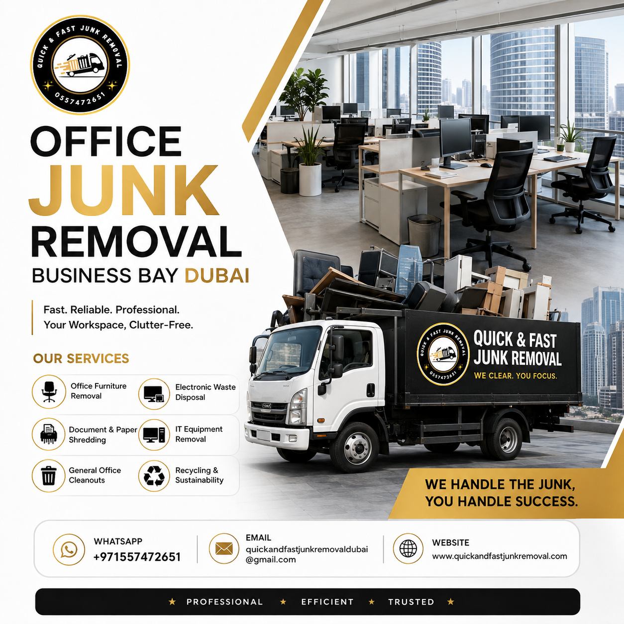 office junk removal business bay dubai