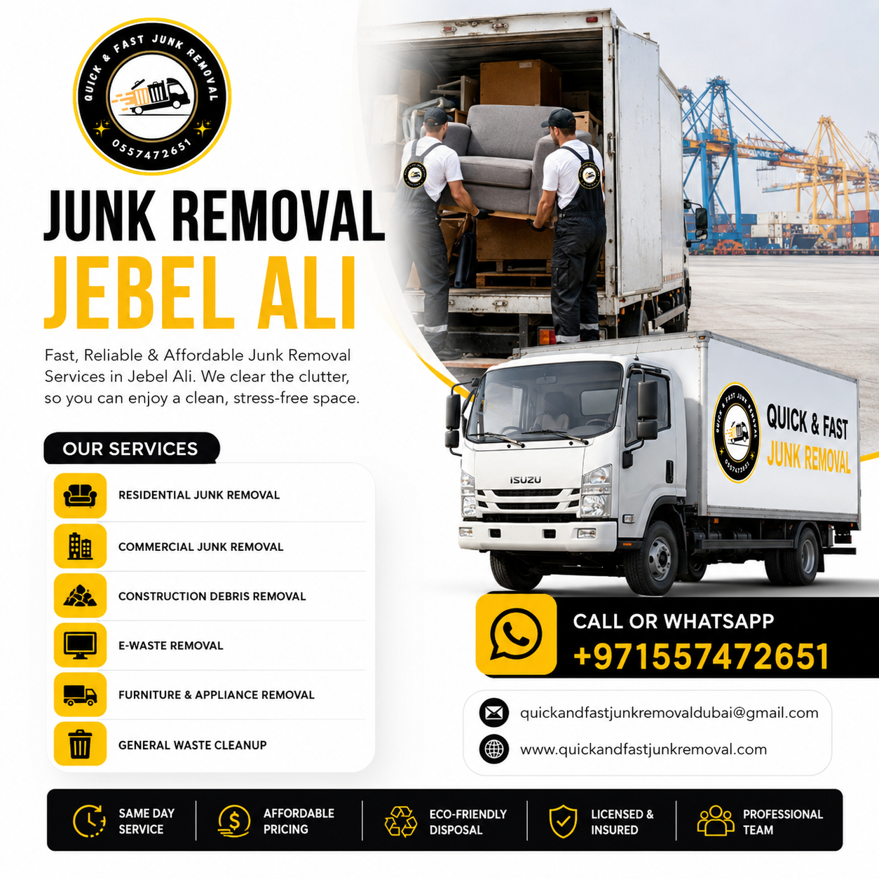 Junk Removal Jebel Ali junk removal jebel ali