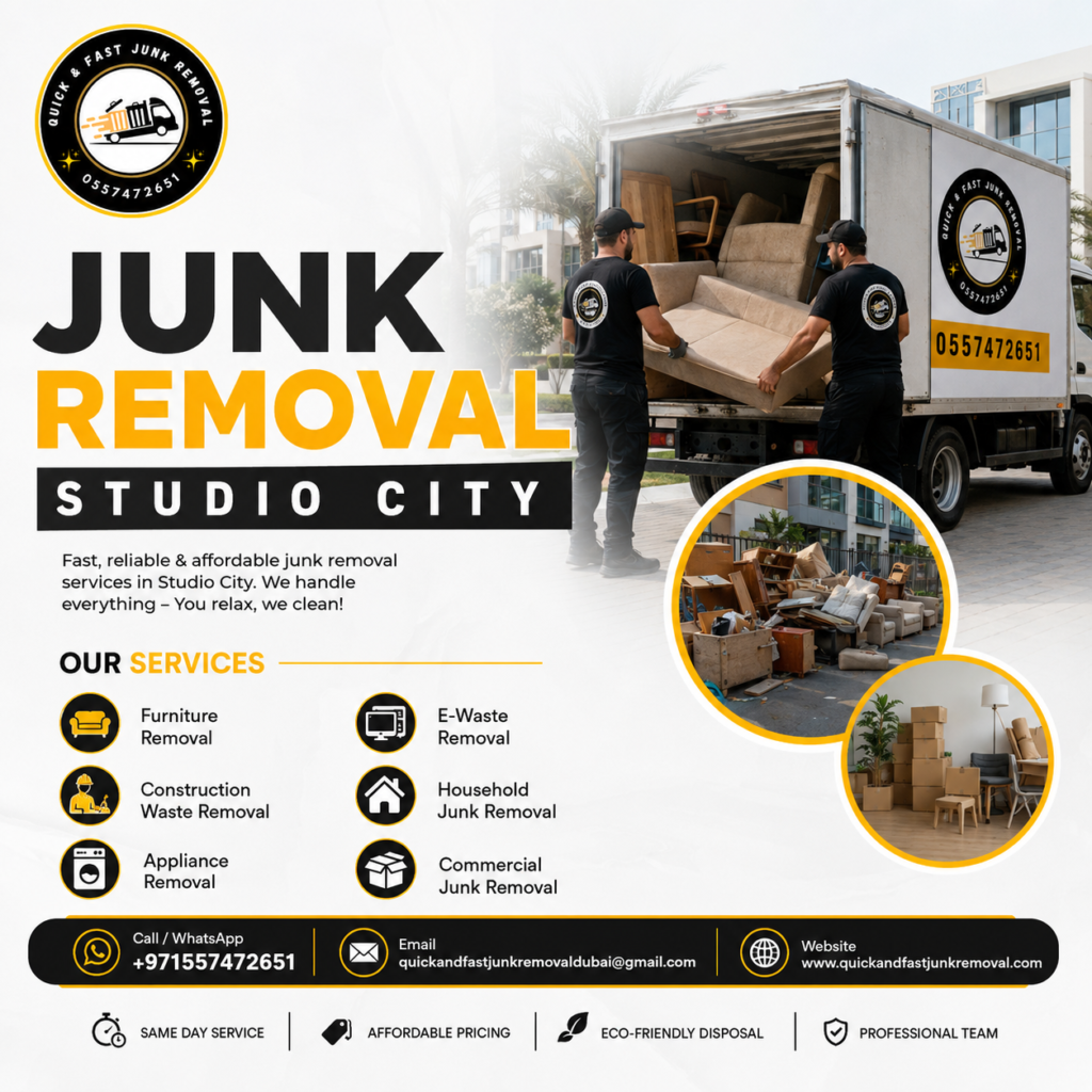 Junk Removal Studio City – Fast, Reliable, and Affordable Waste Removal Services junk removal studio city