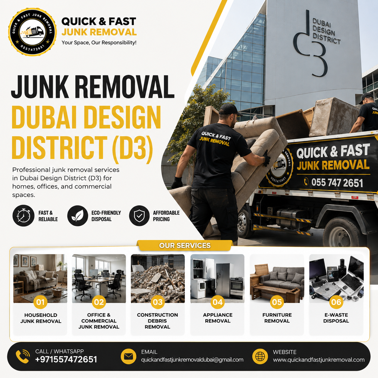 junk removal dubai design district (d3)