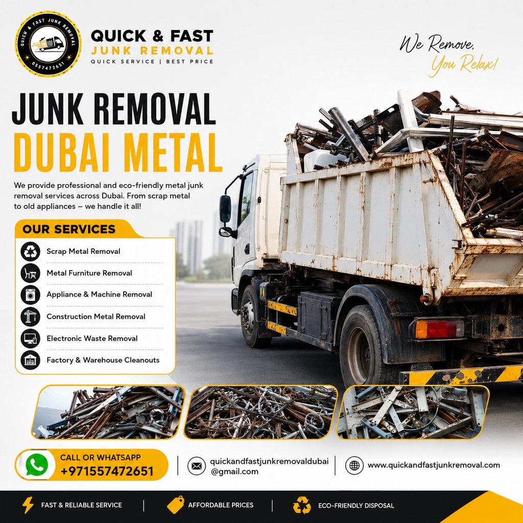 junk removal dubai metal