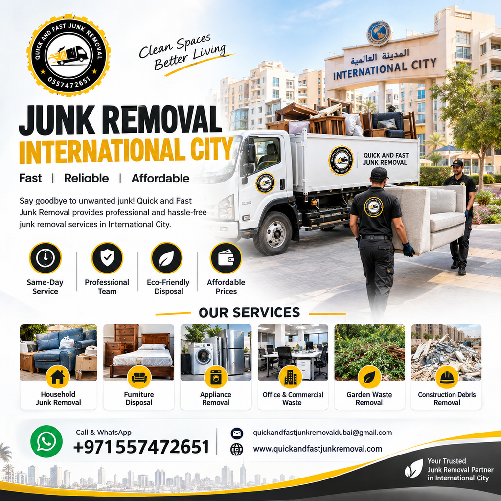 junk removal international city