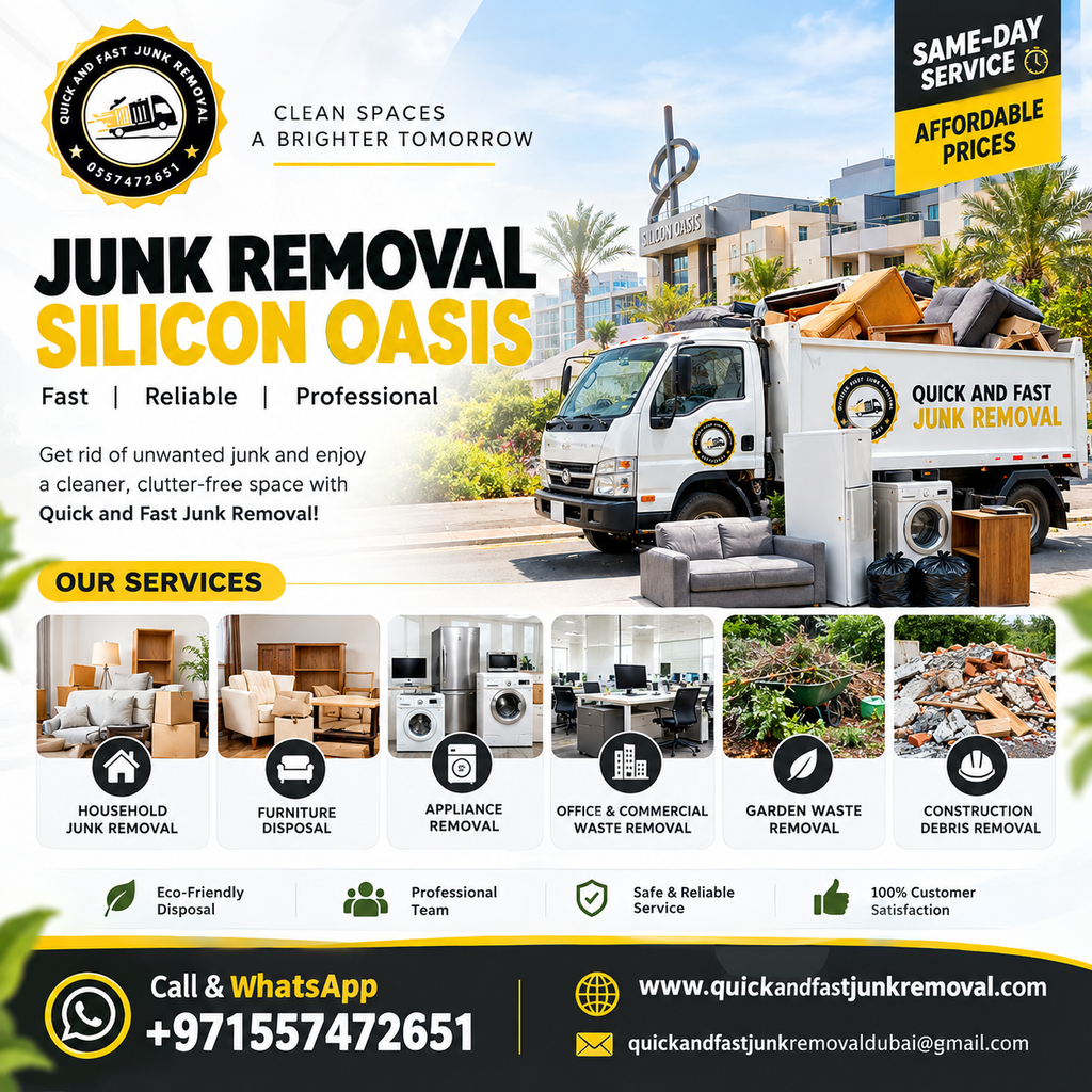 Junk Removal Silicon Oasis junk removal silicon oasis