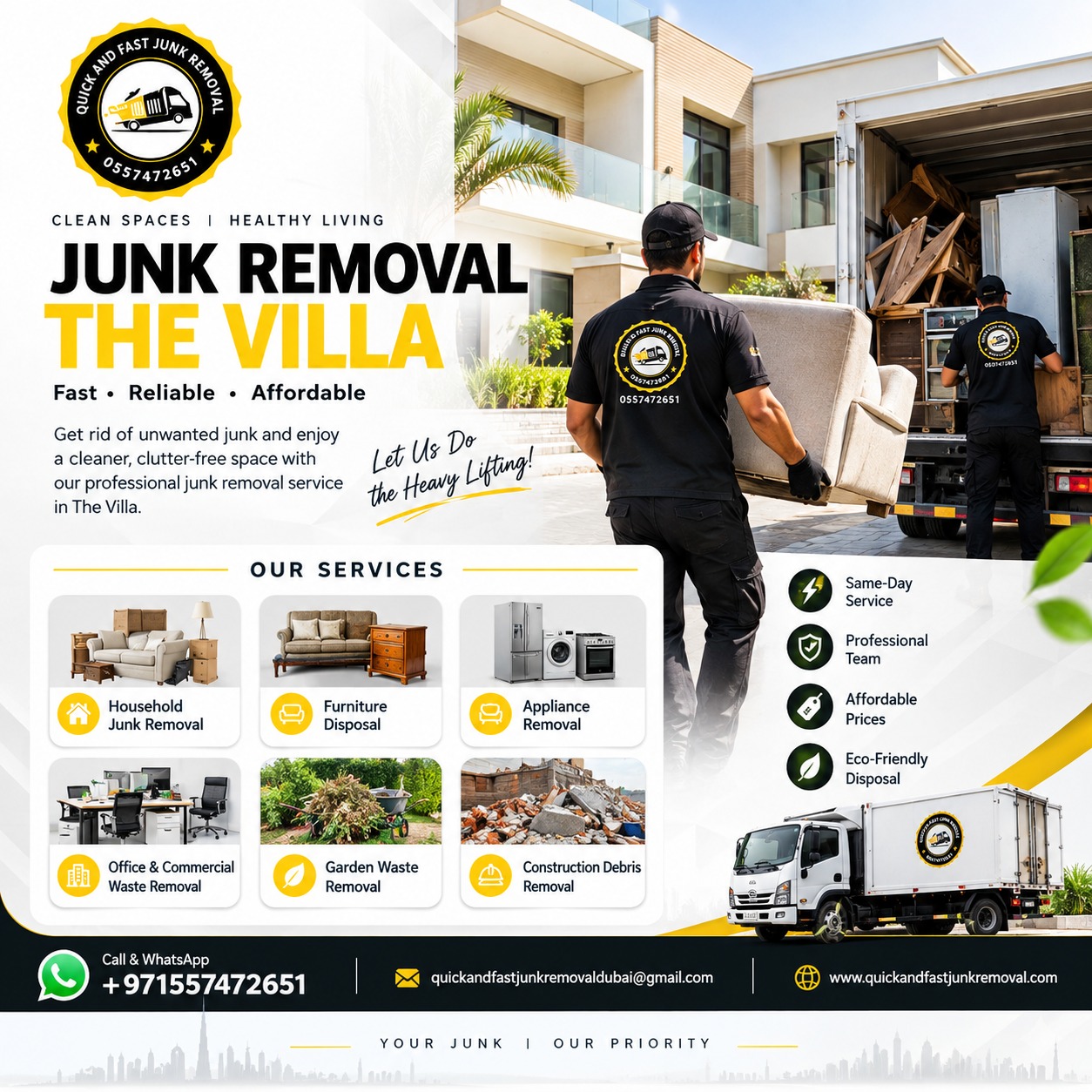 junk removal the villa