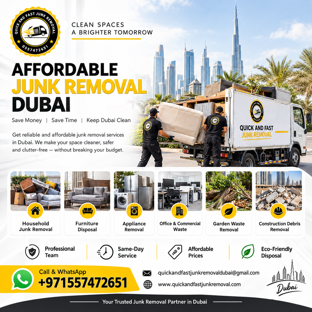 Affordable Junk Removal Dubai affordable junk removal dubai