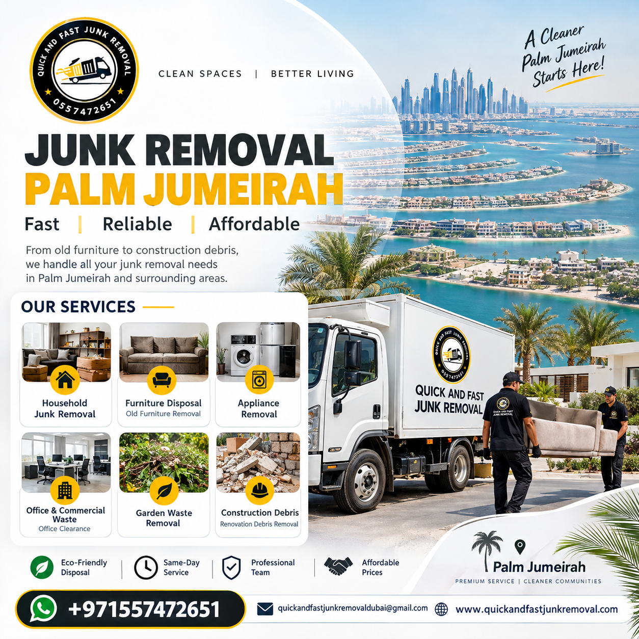 junk removal palm jumeirah